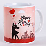 Happy Kiss Day Printed Mug