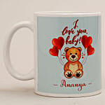 I Love You Baby Personalised Mug