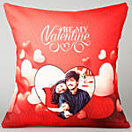 Personalised Be My Valentine Cushion