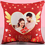 Romantic Personalised Cushion For Valentine