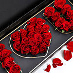 Box Of I Love You Roses With I Love You Balloon For Valentines