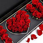 Box Of I Love You Roses With I Love You Table Top For Valentines