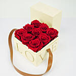 Forever Rose In Love Box For Valentines