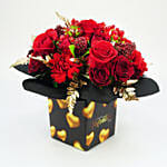 Golden Moments Flowers For Valentines