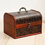 Treasured Red Roses Box With Mini Mousse Cake For Valentines