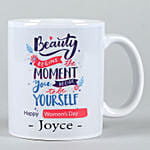 Happy Womens Day Personalised White Mug