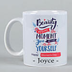 Happy Womens Day Personalised White Mug