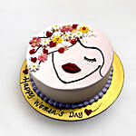 Lavender Infused Fresh Cream Cake For Womens Day