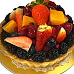 Easter Fruit Tart Cake