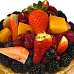 Easter Fruit Tart Cake