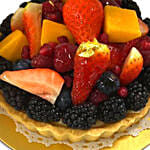 Easter Fruit Tart Cake