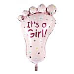 Its a Girl foot Balloon