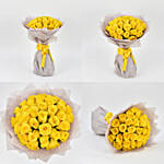 35 Yellow Roses Bouquet
