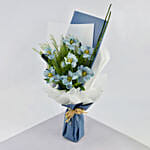 Beautiful Blue Tulips Bouquet