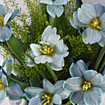 Beautiful Blue Tulips Bouquet