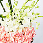 Exquisite Mixed Flowers Vase Arrangement