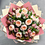 Premium Bouquet Of Garden Roses