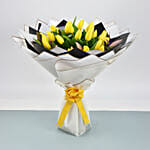 Yellow Tulips Beauty Bouquet