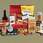 Wine & Snacks Christmas Hamper