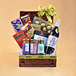 Father's Day Sumptuous Treats & Wine Hamper