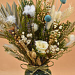 Exotic Mixed Preserved Flowers Arrangement