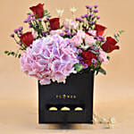 Mixed Flowers & Ferrero Rocher Black Box