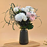 Soothing Mixed Flowers Designer Vase