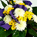 Reverence Condolence Mixed Flowers Black Stand