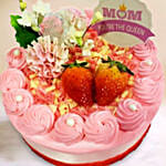 Blossoming Love Mother's Day Chocolate Cake 6 Inches