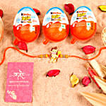 Sneh Bal Hanuman Kids Rakhi And Kinder Joy Pack