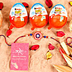 Sneh Cute Captain America Rakhi And Kinder Joy Pack