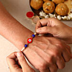 Sneh Evil Eye Red Rakhi