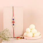 Sneh Evil Eye Red Rakhi & Rasgullas