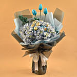 Lovely Mixed Flowers & Ferrero Rocher Bouquet
