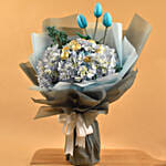 Lovely Mixed Flowers & Ferrero Rocher Bouquet