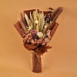 Vintage Mixed Preserved Flowers Bouquet