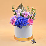 Alluring Mixed Flowers White Box