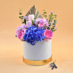 Alluring Mixed Flowers White Box