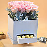 Graceful Roses & Ferrero Rocher Drawer Box