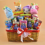 Rectangular Basket Baby Hamper