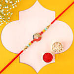 Sneh Aesthetic Colourful Pearls Rakhi