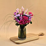 Enchanting Mixed Flowers Vase