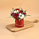 Ravishing Mixed Flowers Red Box