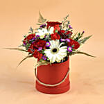 Ravishing Mixed Flowers Red Box