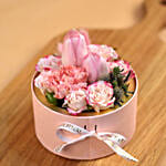 Soothing Flowers Round Box