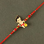 Sneh Holy Ganesha Kids Rakhi with Dairy Milk