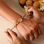 Sneh Trendy Flower Rakhi with Motichoor Laddoo