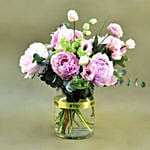 Refreshing Mixed Flower Cylindrical Vase