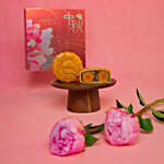 FNP Double Yolk Bakedskin Mooncake Pure Lotus Paste