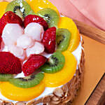 Fresh Fruit Cake 6 Inches